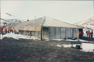 Captain Scott's Expedition Hut at Hut Point, McMurdo Sound.