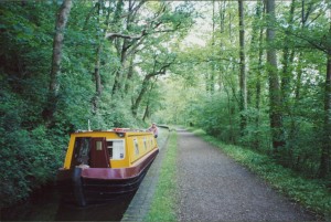Our boat on Llangollen canal