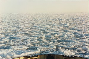 Pushing through Sea Ice.